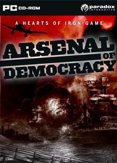 box art for Arsenal of Democracy: A Hearts of Iron Game