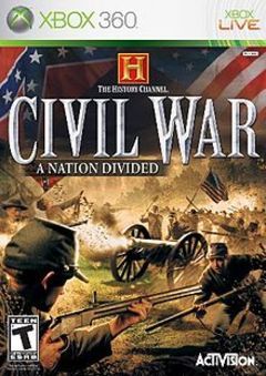 Box art for Civil War - A Nation Divided