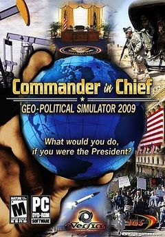 box art for Commander in Chief: Geo-Political Simulator 2009