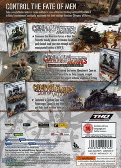 Box art for Company of Heroes - Anthology