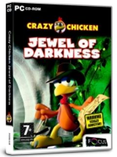 box art for Crazy Chicken Jewel of Darkness
