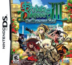 box art for Etrian Odyssey III The Drowned City