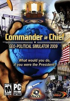 box art for Geo-political Simulator 2009: Commander In Chief