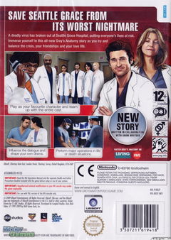 box art for Greys Anatomy: The Video Game
