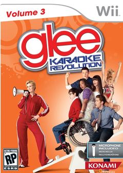 box art for Karaoke Revolution Glee Volume 3