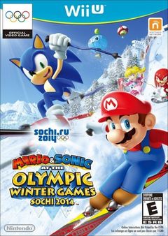 box art for Mario  Sonic at the Olympic Winter Games