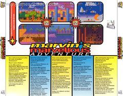 Box art for Marvins Marvelous Adventure