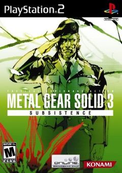 box art for Metal Gear Solid 3: Subsistence