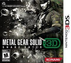 box art for Metal Gear Solid Snake Eater 3ds
