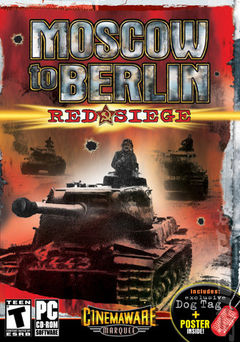 box art for Moscow to Berlin: Red Siege