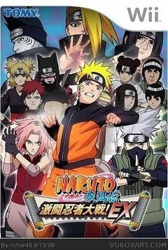 box art for Naruto: Clash of Ninja Revolution