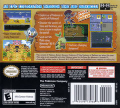 box art for Pokemon Mystery Dungeon: Explorers of Time