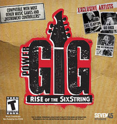 box art for Power Gig Rise of the Six String