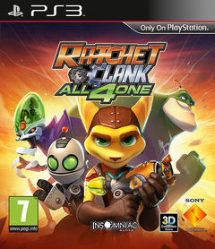 box art for Ratchet and Clank: All 4 One