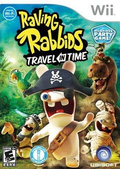 box art for Raving Rabbids Travel in Time