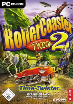 box art for Roller Coaster Tycoon 2: Time Twister
