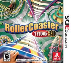 box art for RollerCoaster Tycoon 3D