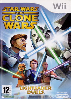 box art for Star Wars The Clone Wars: Lightsaber Duels
