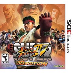 box art for Super Street Fighter IV 3D Edition