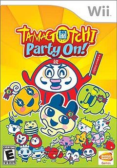 Box art for Tamagotchi Party On