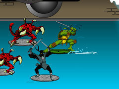 Box art for Teenage Mutant Ninja Turtles - Sewers Surf Showdown