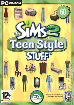 box art for The Sims 2 Teen Style Stuff