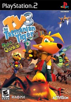 box art for Ty the Tasmanian Tiger: Night of the Quinkan