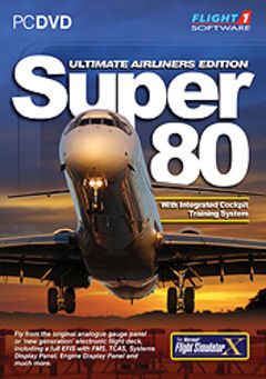 box art for Ultimate Airliners - The Super 80