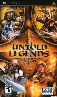 box art for Untold Legends: Brotherhood of the Blade