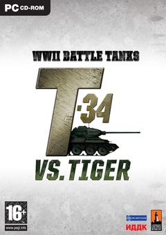 box art for WW II Battle Tanks T34 vs Tiger
