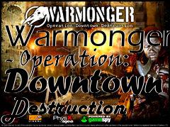 Box art for Warmonger - Operation: Downtown Destruction