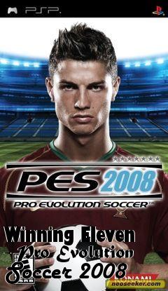 Box art for Winning Eleven - Pro Evolution Soccer 2008