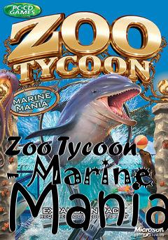 Box art for Zoo Tycoon - Marine Mania