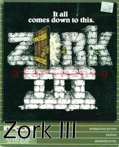 Box art for Zork III