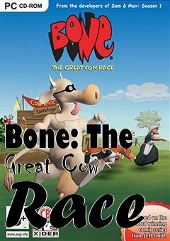 Box art for Bone: The Great Cow Race