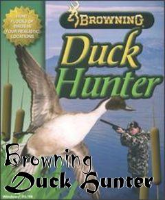 Box art for Browning Duck Hunter