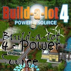 Box art for Build-a-lot 4 - Power Source