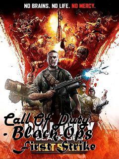 Box art for Call Of Duty - Black Ops - First Strike