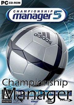 Box art for Championship Manager