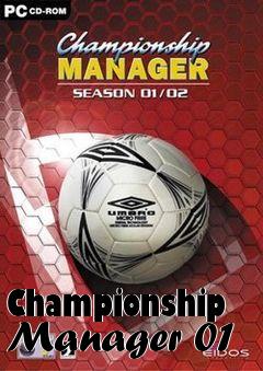 Box art for Championship Manager 01