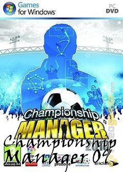 Box art for Championship Manager 09