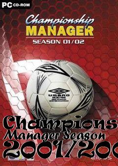 Box art for Championship Manager Season 2001/2002