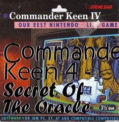 Box art for Commander Keen 4 - Secret Of The Oracle