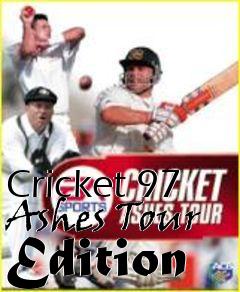 Box art for Cricket 97 Ashes Tour Edition