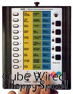 Box art for Cube Wired - Happy Speed
