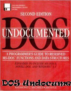 Box art for DOS Undocumented