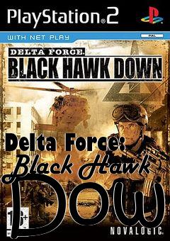 Box art for Delta Force: Black Hawk Down