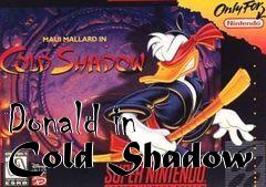 Box art for Donald in Cold Shadow