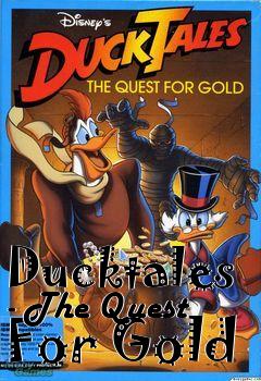 Box art for Ducktales - The Quest For Gold