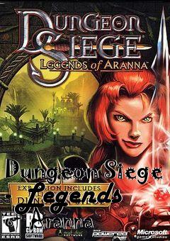 Box art for Dungeon Siege - Legends of Aranna